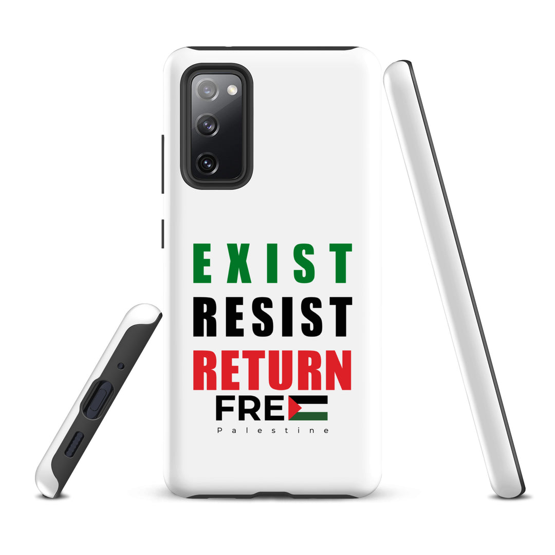 Exist. Resist. Return. - Tough Case for Samsung®, Samsung Matte Samsung Galaxy S20 Fe