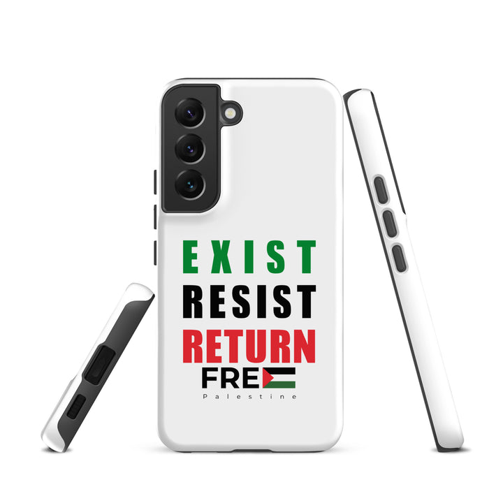Exist. Resist. Return. - Tough Case for Samsung®, Samsung Matte Samsung Galaxy S22