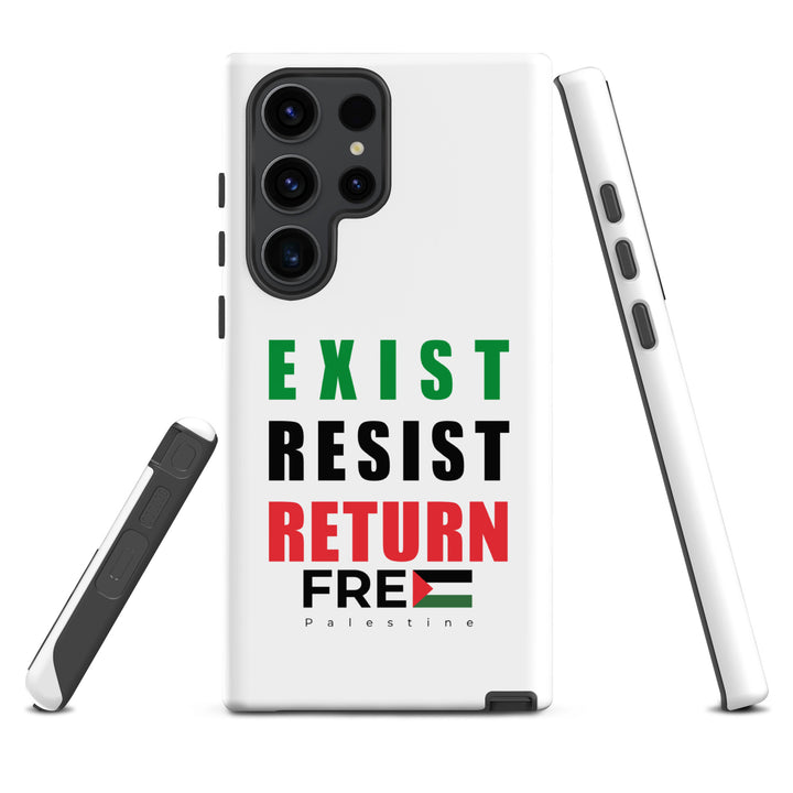 Exist. Resist. Return. - Tough Case for Samsung®, Samsung Matte Samsung Galaxy S23 Ultra