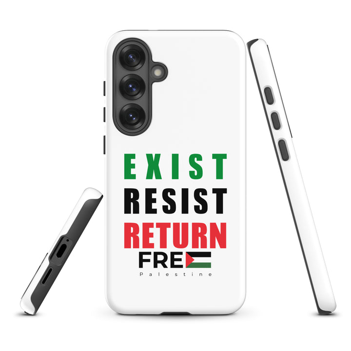 Exist. Resist. Return. - Tough Case for Samsung®, Samsung Matte Samsung Galaxy S25 Plus