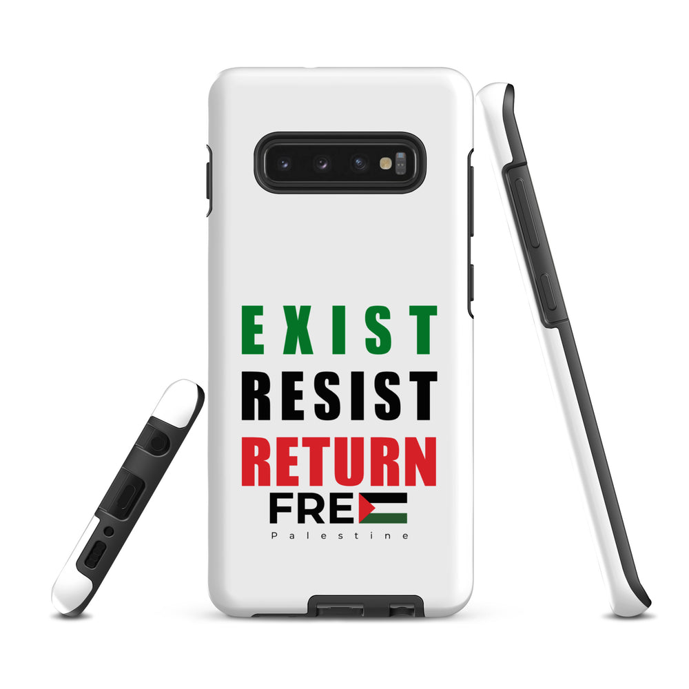 Exist. Resist. Return. - Tough Case for Samsung®, Samsung Matte Samsung Galaxy S10 Plus