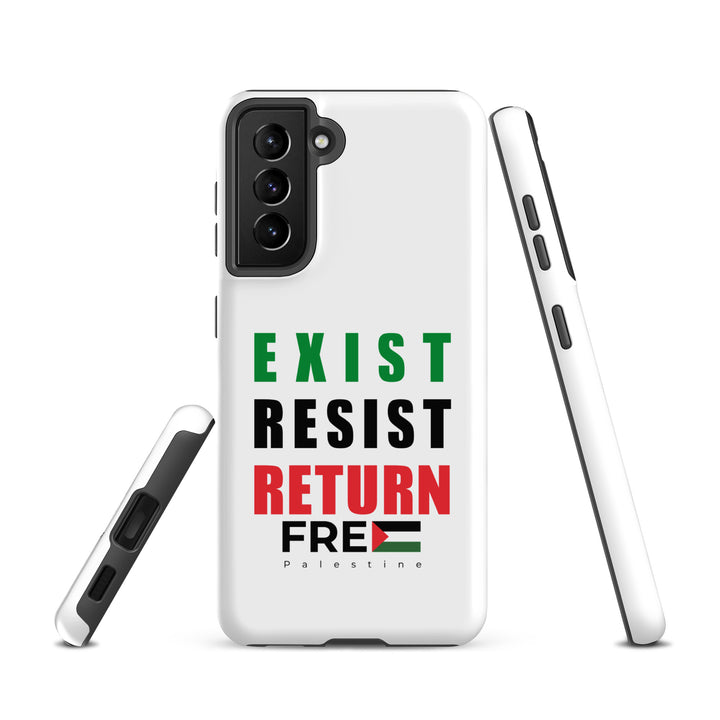 Exist. Resist. Return. - Tough Case for Samsung®, Samsung Matte Samsung Galaxy S21