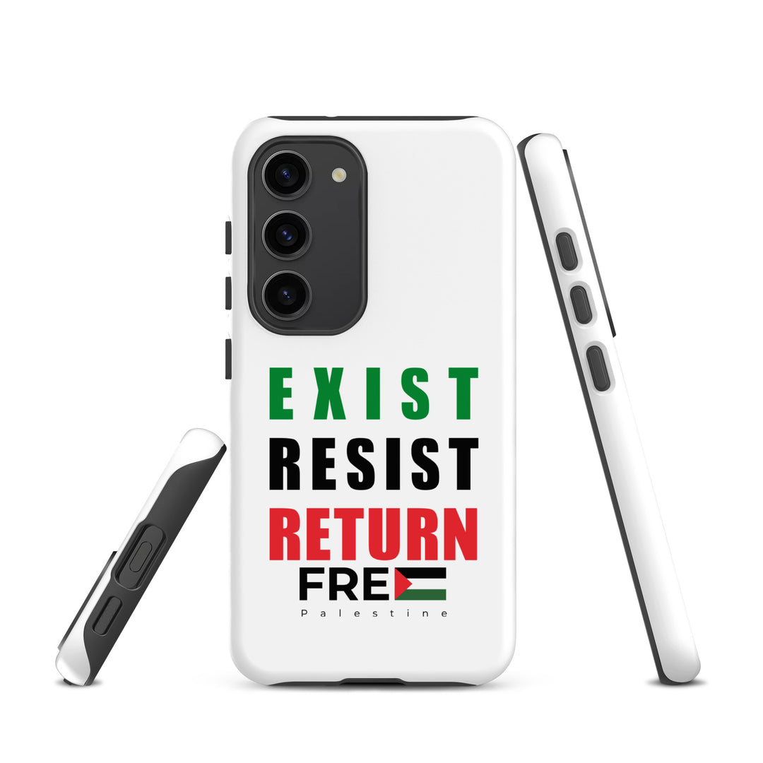 Exist. Resist. Return. - Tough Case for Samsung®, Samsung Matte Samsung Galaxy S23