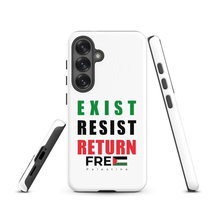 Exist. Resist. Return. - Tough Case for Samsung®, Samsung Matte Samsung Galaxy S25