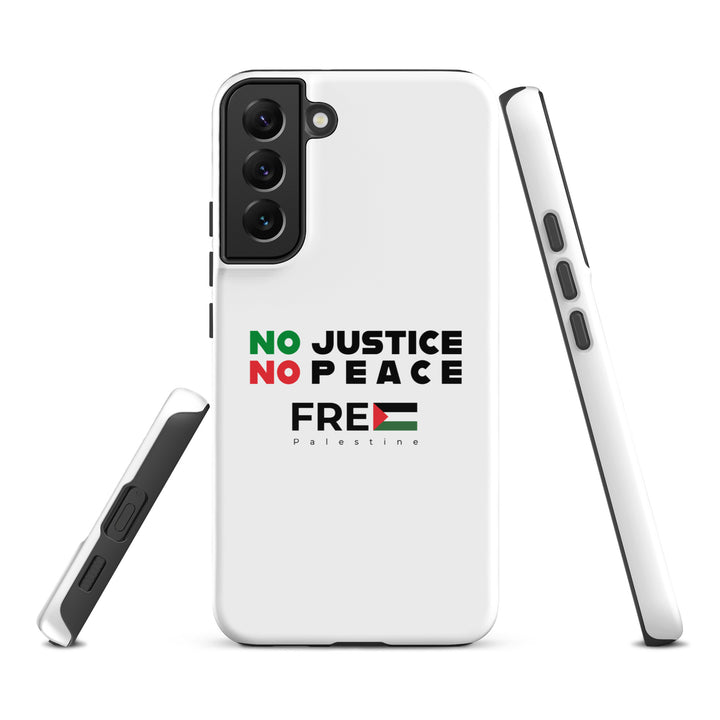 No Justice No Peace - Tough Case for Samsung®, Samsung Glossy Samsung Galaxy S22 Plus