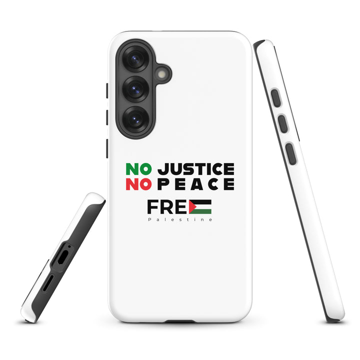 No Justice No Peace - Tough Case for Samsung®, Samsung Glossy Samsung Galaxy S25 Plus