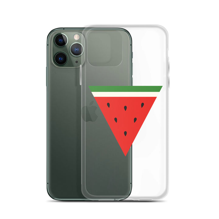 Triangle Watermelon - Clear Case for iPhone®, iPhone iPhone 11 Pro Case With Phone