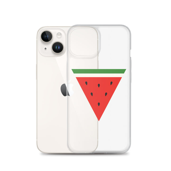 Triangle Watermelon - Clear Case for iPhone®, iPhone iPhone 14 Case With Phone