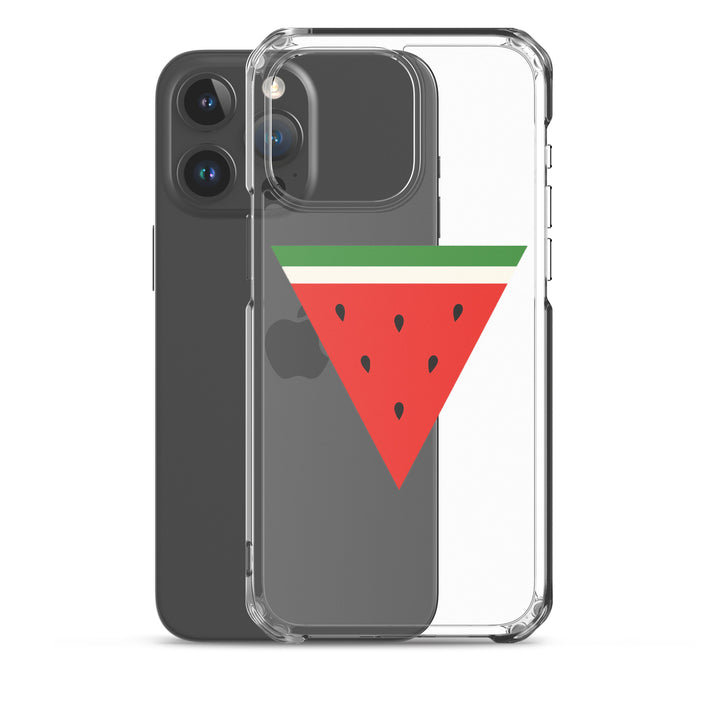 Triangle Watermelon - Clear Case for iPhone®, iPhone iPhone 15 Pro Max Case With Phone