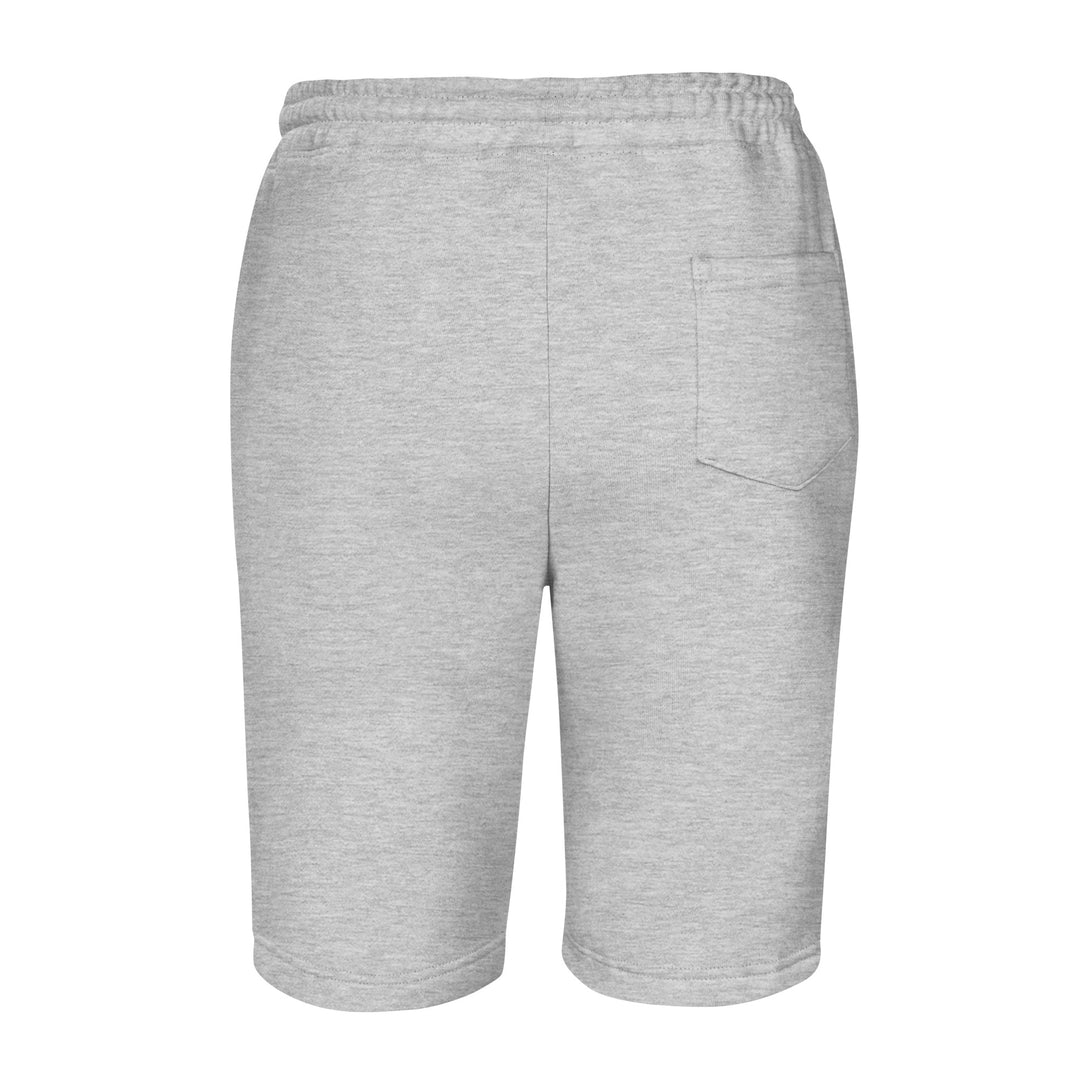 Triangle Watermelon - Men’s Fleece Shorts, Mens Fleece Shorts Heather Grey