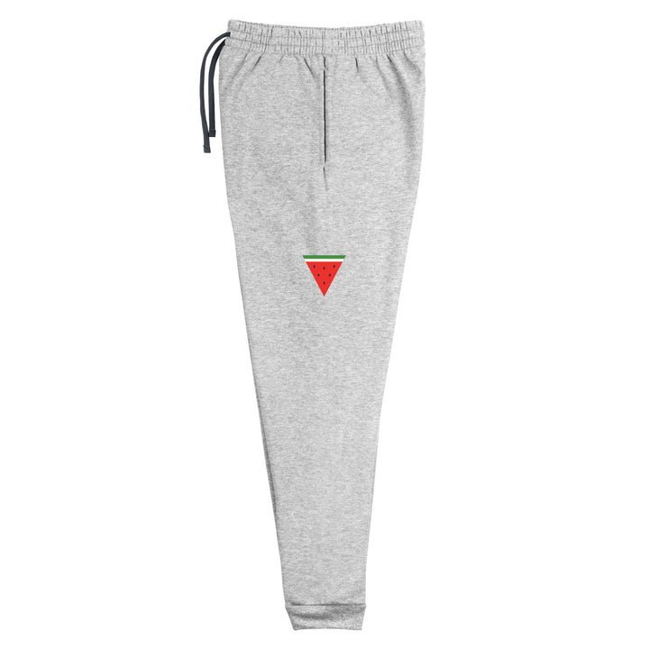 Triangle Watermelon - Men’s Joggers, Heather Left Leg