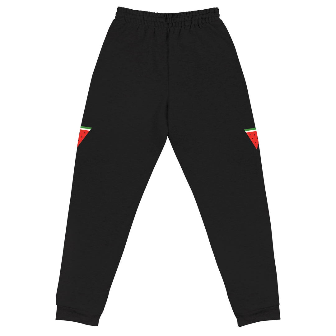 Triangle Watermelon - Men’s Joggers, Black