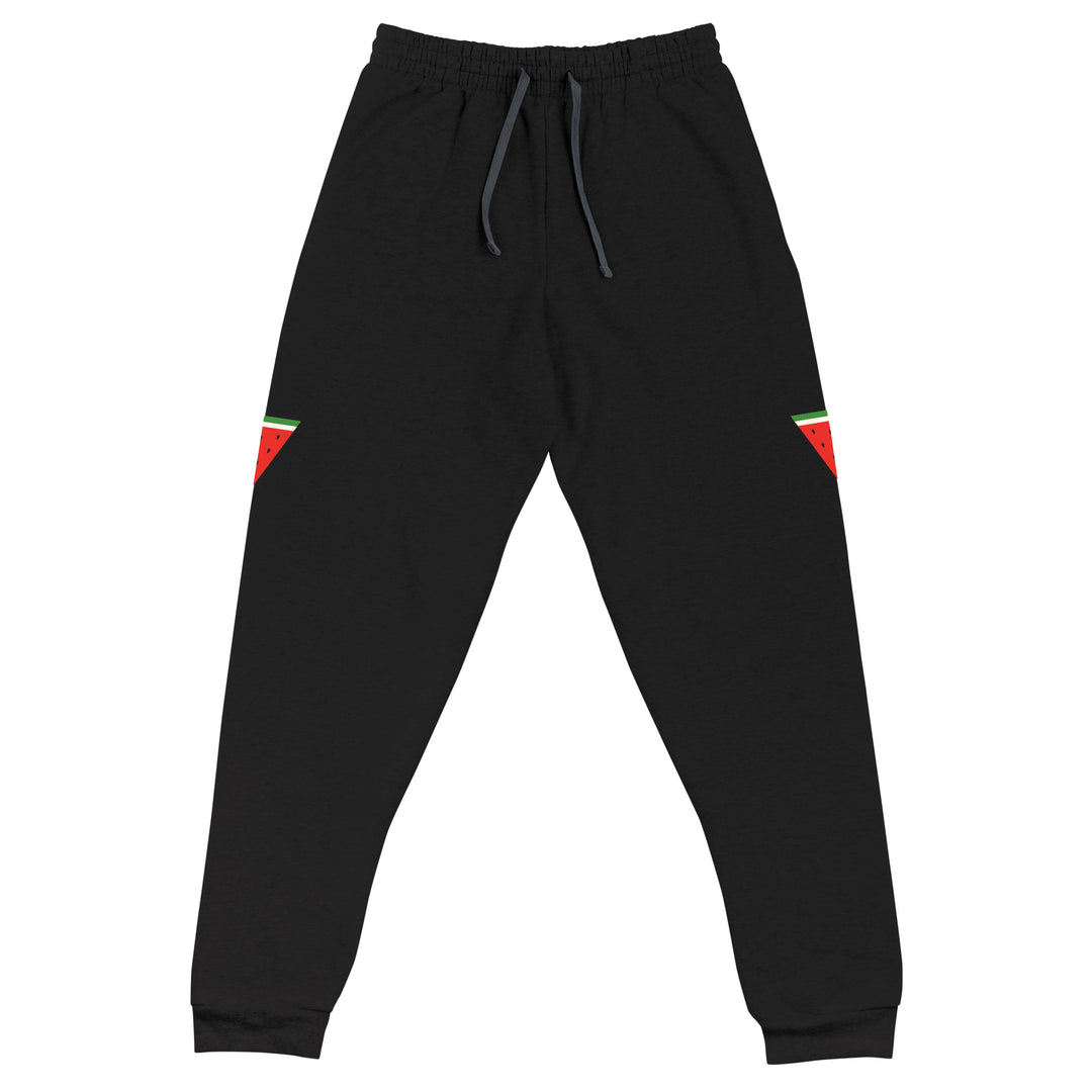 Triangle Watermelon - Men’s Joggers, Black