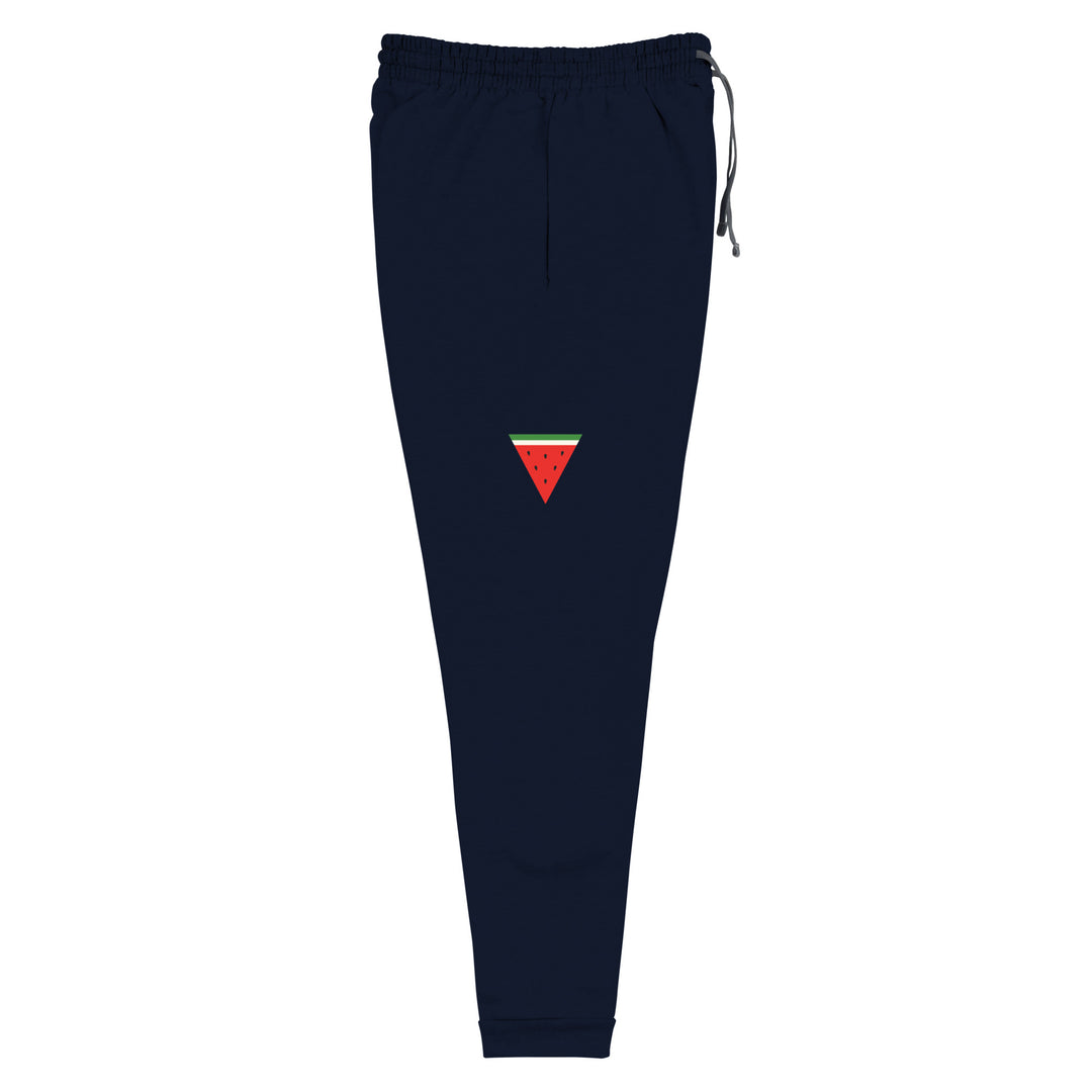 Triangle Watermelon - Men’s Joggers, J. Navy Right Leg