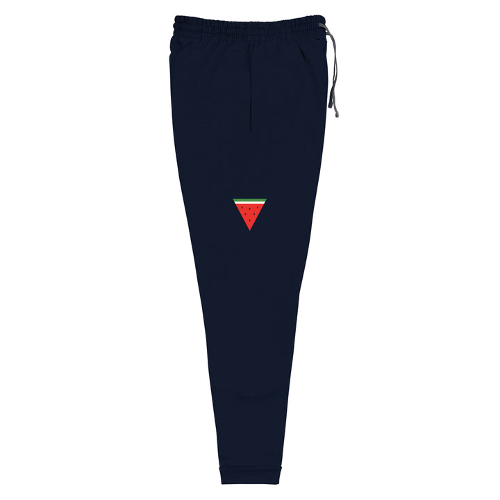 Triangle Watermelon - Men’s Joggers, J. Navy Right Leg