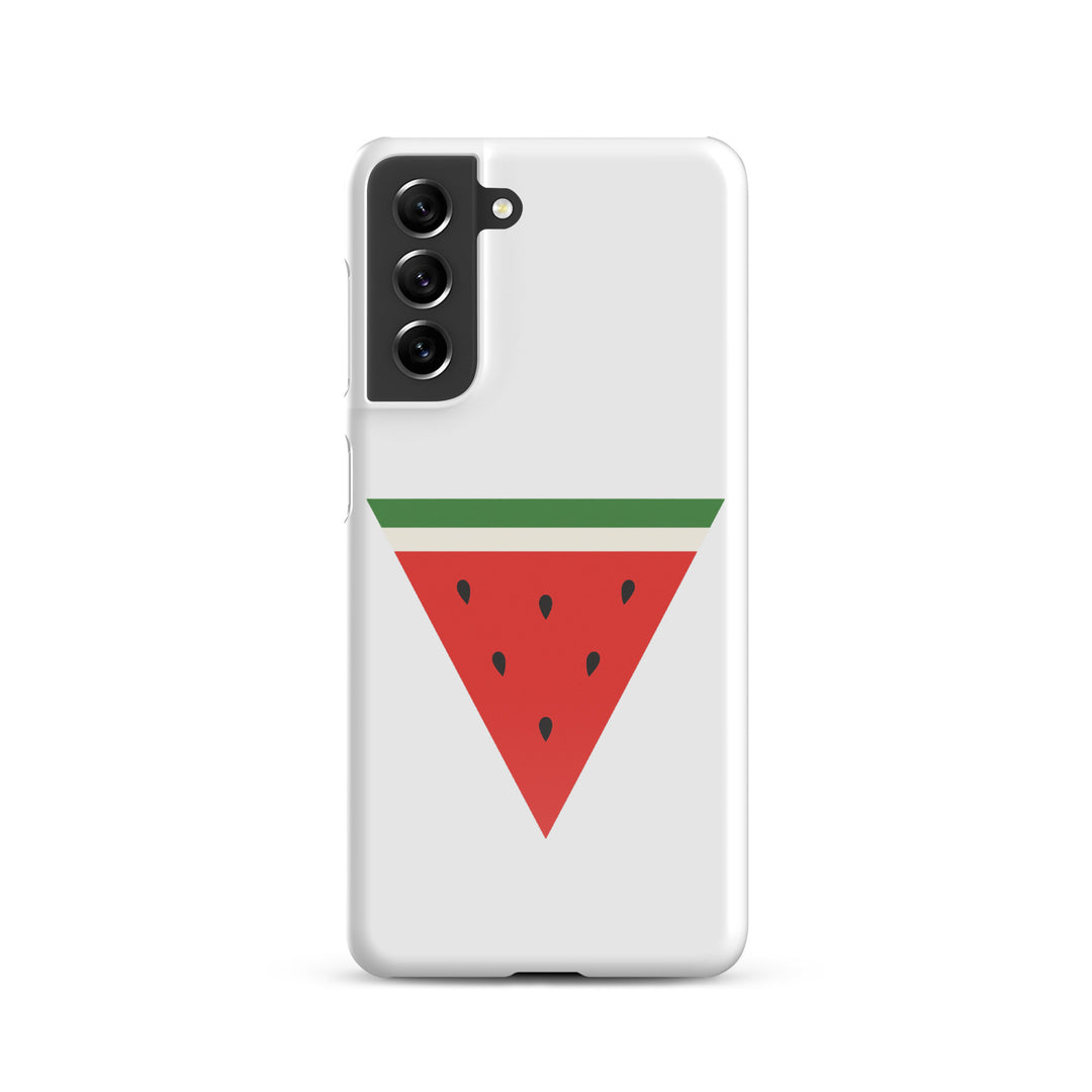 Triangle Watermelon - Snap Case for Samsung®, Samsung Glossy Samsung Galaxy S21