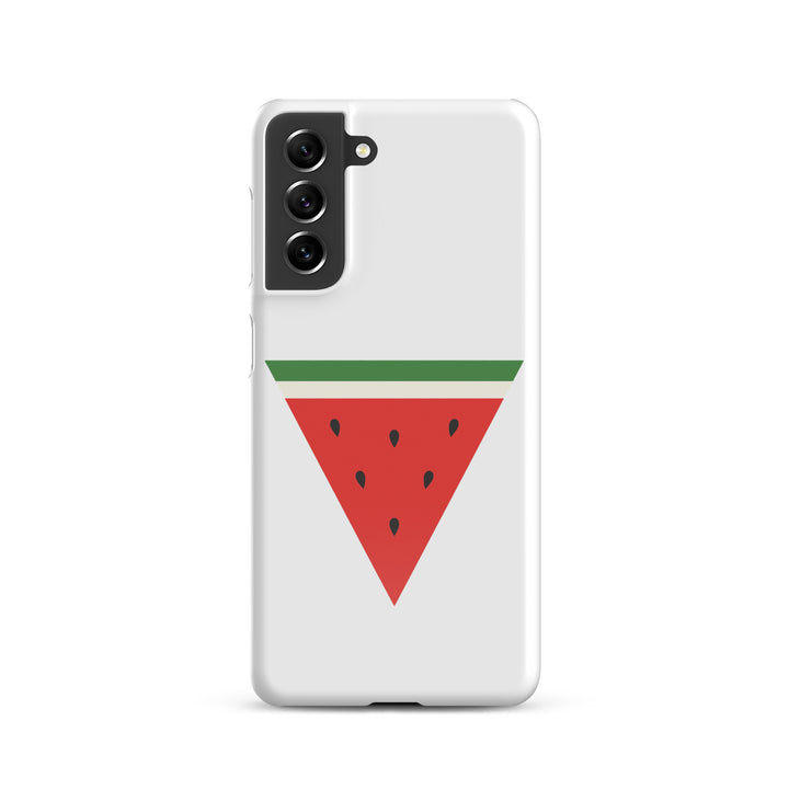 Triangle Watermelon - Snap Case for Samsung®, Samsung Glossy Samsung Galaxy S21