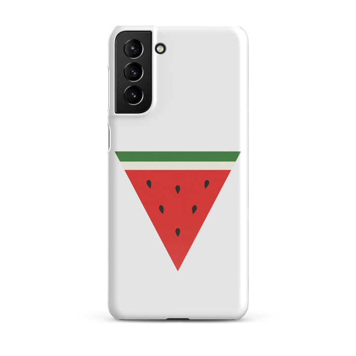 Triangle Watermelon - Snap Case for Samsung®, Samsung Glossy Samsung Galaxy S21 Plus