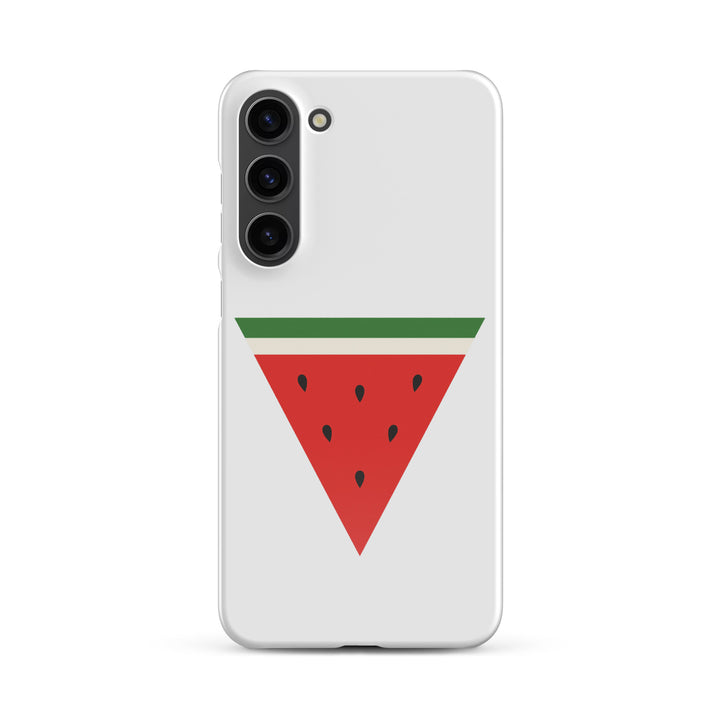 Triangle Watermelon - Snap Case for Samsung®, Samsung Glossy Samsung Galaxy S23 Plus