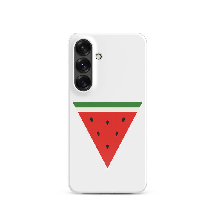 Triangle Watermelon - Snap Case for Samsung®, Samsung Glossy Samsung Galaxy S25