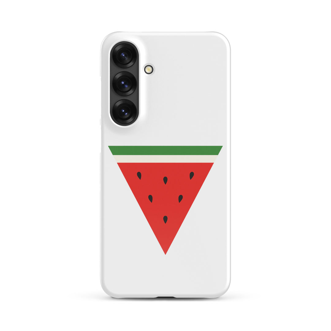 Triangle Watermelon - Snap Case for Samsung®, Samsung Glossy Samsung Galaxy S25 Plus