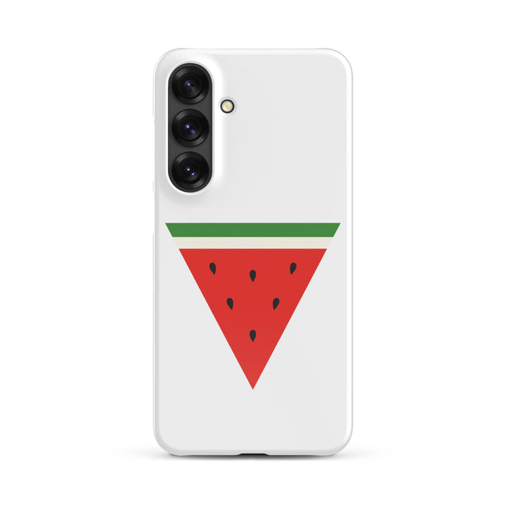 Triangle Watermelon - Snap Case for Samsung®, Samsung Glossy Samsung Galaxy S25 Plus