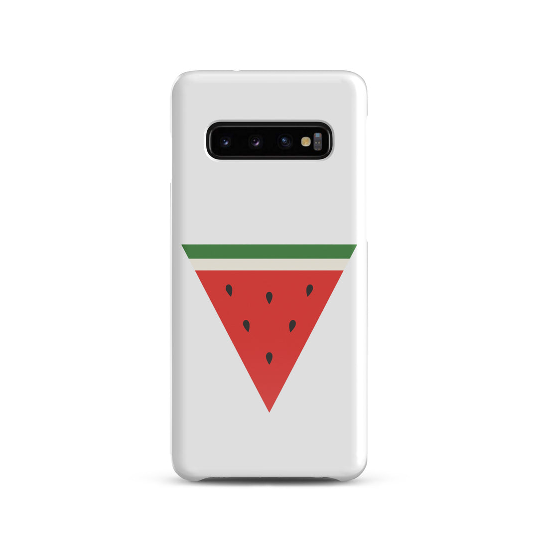 Triangle Watermelon - Snap Case for Samsung®, Samsung Glossy Samsung Galaxy S10