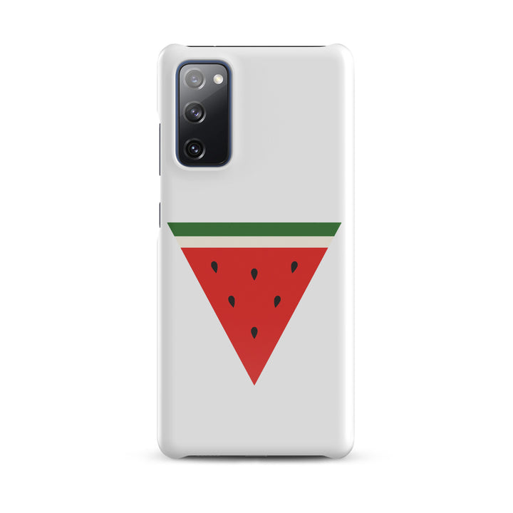 Triangle Watermelon - Snap Case for Samsung®, Samsung Glossy Samsung Galaxy S20 Fe