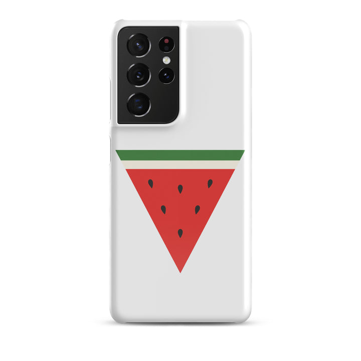Triangle Watermelon - Snap Case for Samsung®, Samsung Glossy Samsung Galaxy S21 Ultra