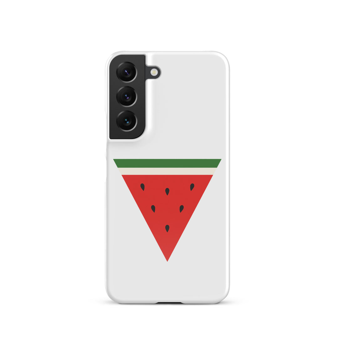 Triangle Watermelon - Snap Case for Samsung®, Samsung Glossy Samsung Galaxy S22