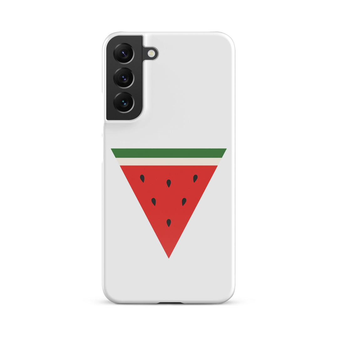 Triangle Watermelon - Snap Case for Samsung®, Samsung Glossy Samsung Galaxy S22 Plus