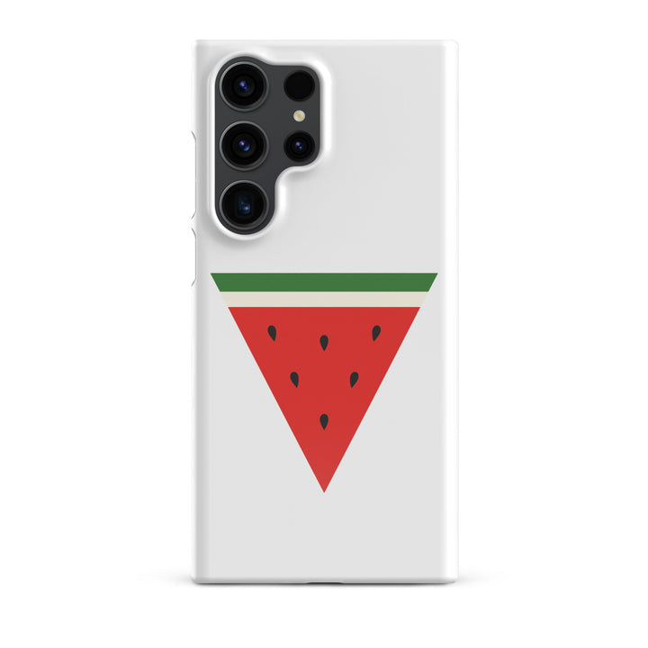 Triangle Watermelon - Snap Case for Samsung®, Samsung Glossy Samsung Galaxy S23 Ultra
