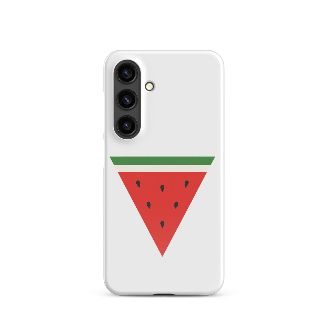 Triangle Watermelon - Snap Case for Samsung®, Samsung Glossy Samsung Galaxy S24