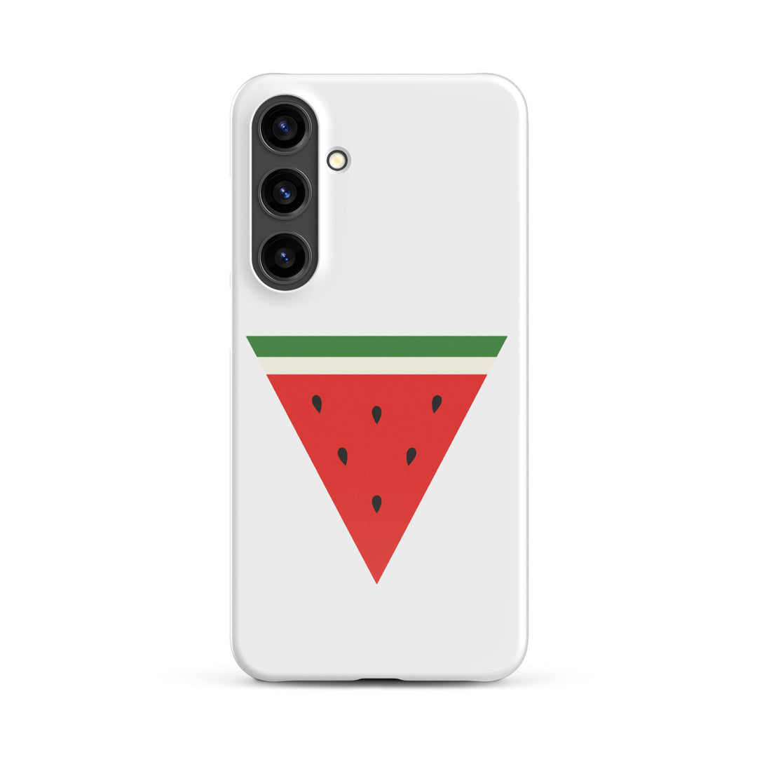 Triangle Watermelon - Snap Case for Samsung®, Samsung Glossy Samsung Galaxy S24 Plus