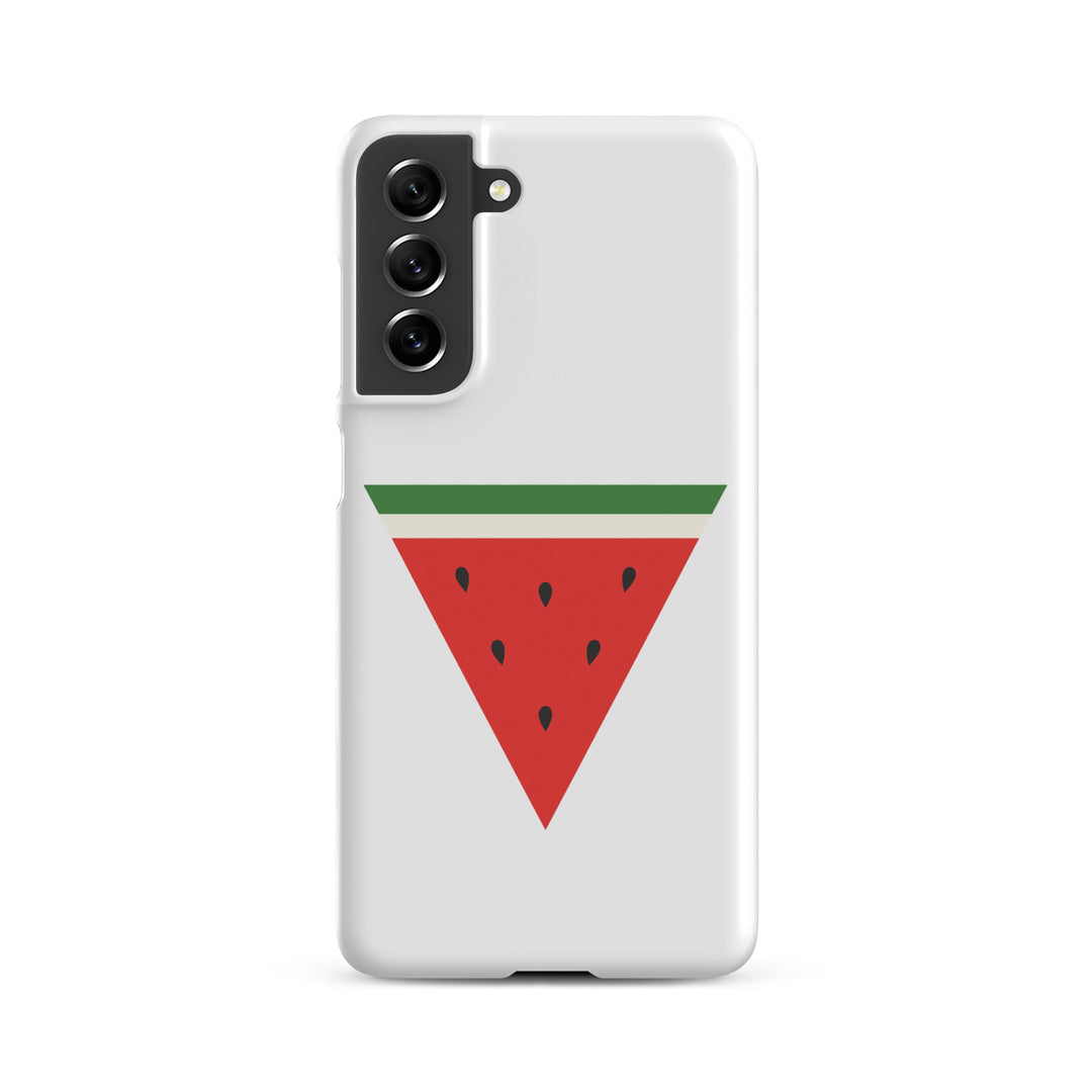 Triangle Watermelon - Snap Case for Samsung®, Samsung Matte Samsung Galaxy S21 Fe