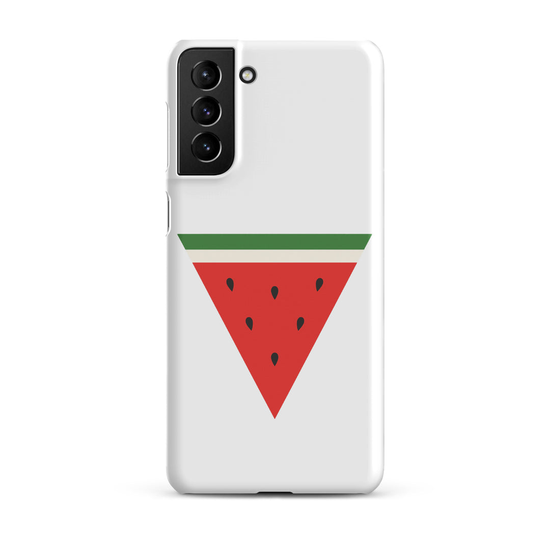 Triangle Watermelon - Snap Case for Samsung®, Samsung Matte Samsung Galaxy S21 Plus