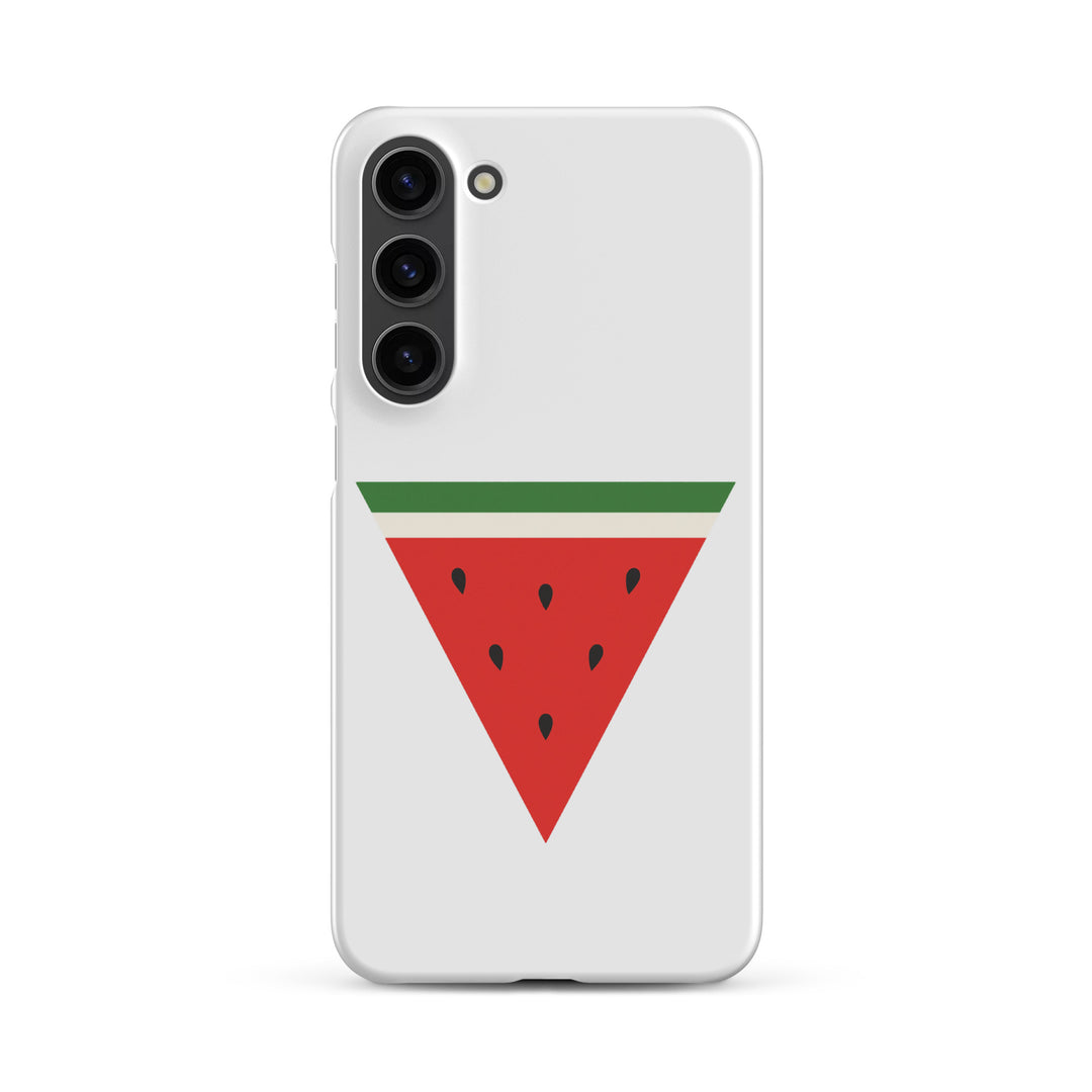 Triangle Watermelon - Snap Case for Samsung®, Samsung Matte Samsung Galaxy S23 Plus