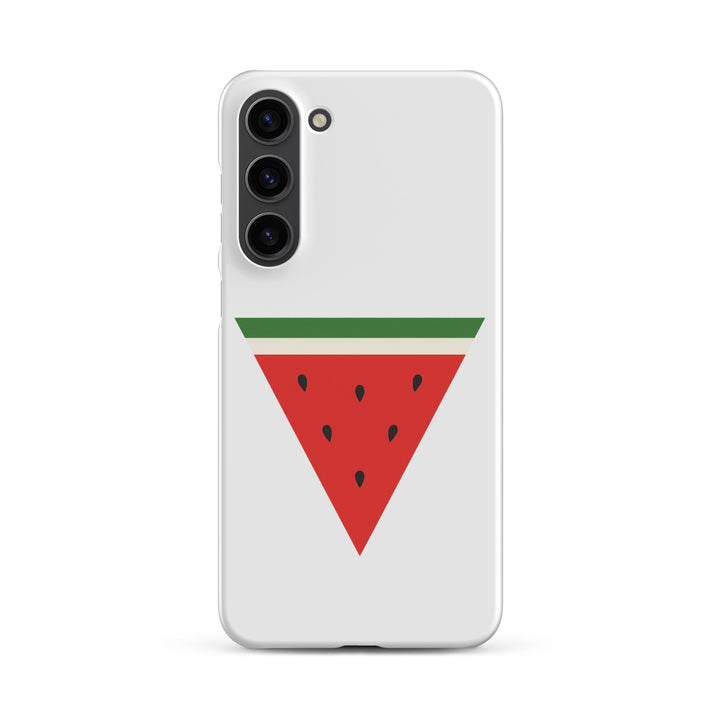 Triangle Watermelon - Snap Case for Samsung®, Samsung Matte Samsung Galaxy S23 Plus