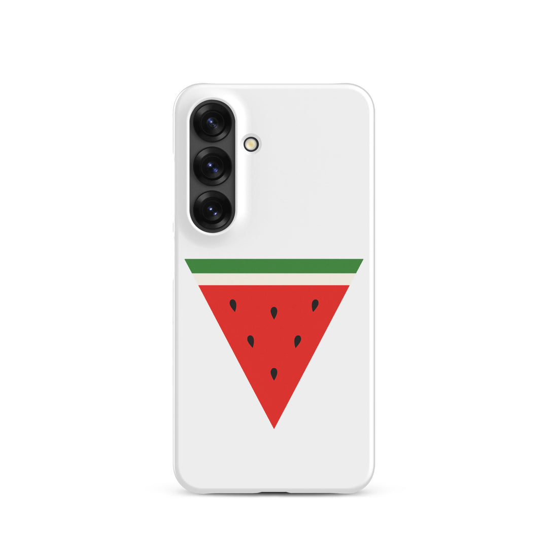 Triangle Watermelon - Snap Case for Samsung®, Samsung Matte Samsung Galaxy S25