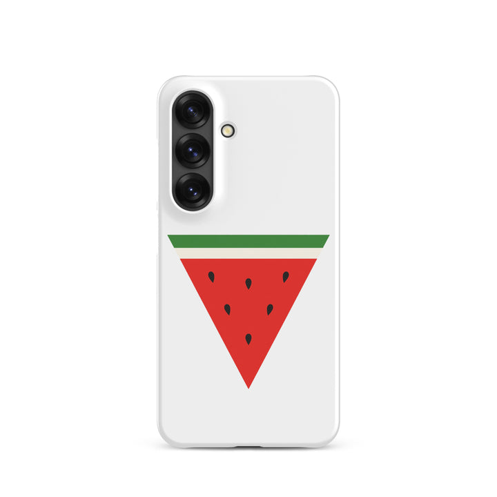 Triangle Watermelon - Snap Case for Samsung®, Samsung Matte Samsung Galaxy S25