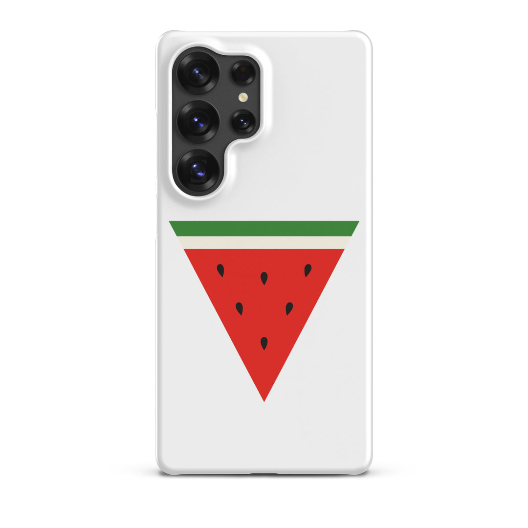 Triangle Watermelon - Snap Case for Samsung®, Samsung Matte Samsung Galaxy S25 Ultra
