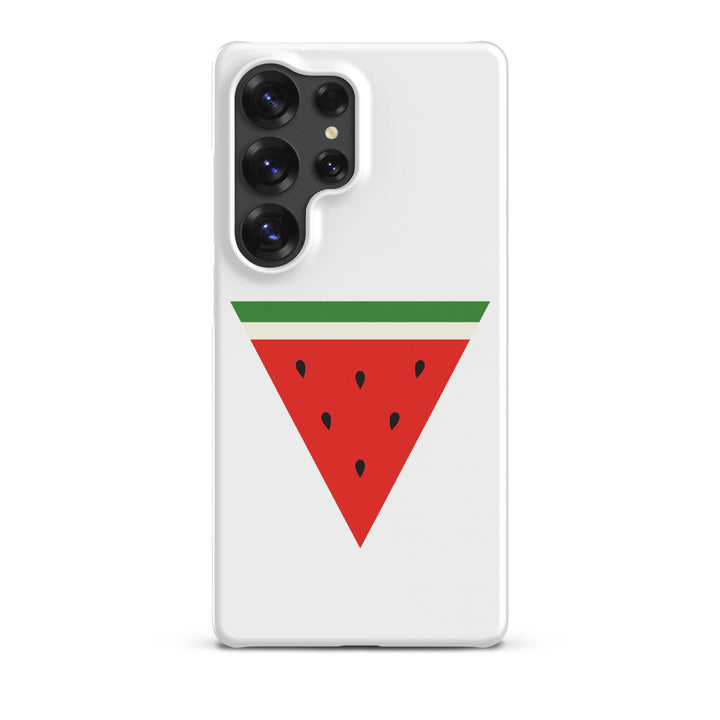 Triangle Watermelon - Snap Case for Samsung®, Samsung Matte Samsung Galaxy S25 Ultra
