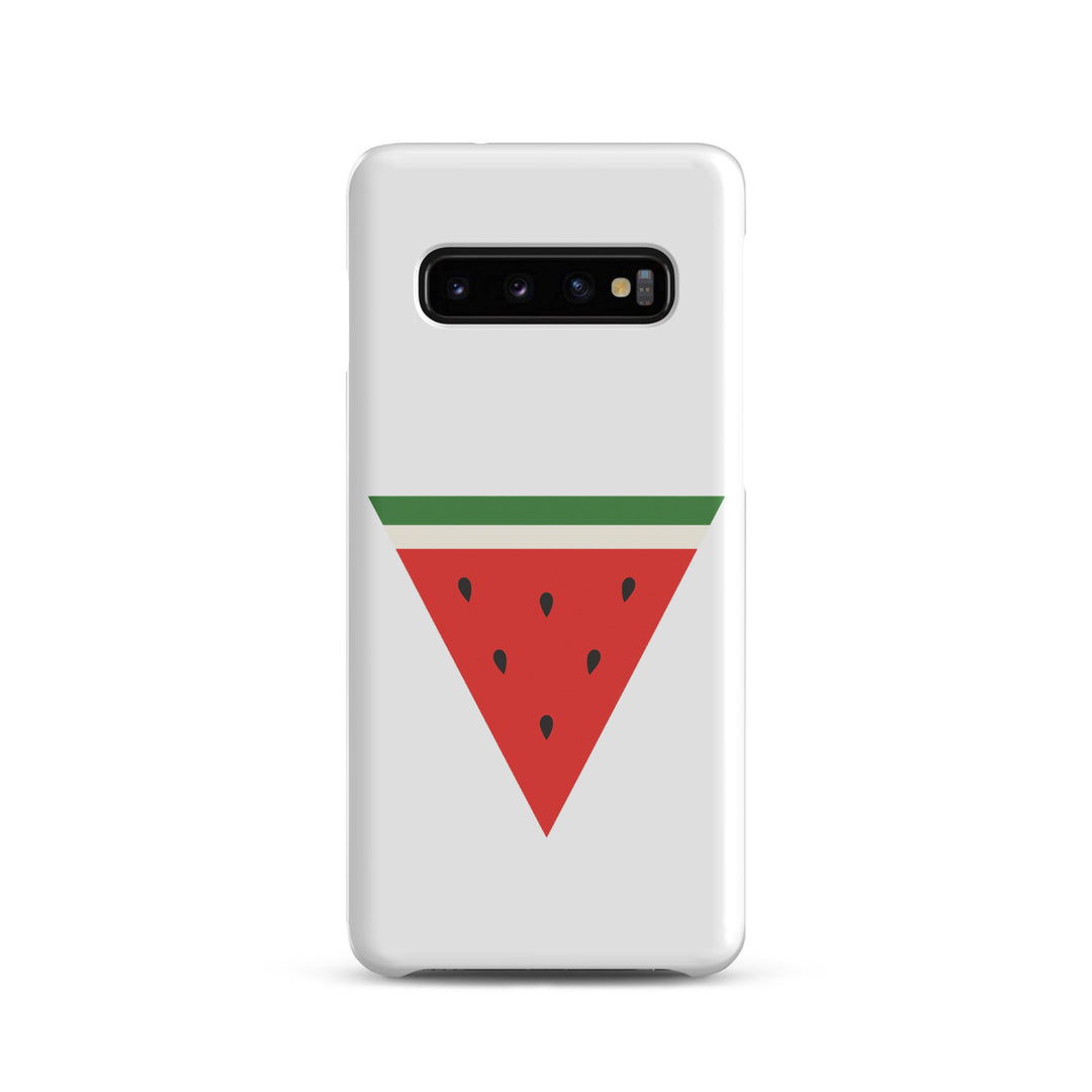 Triangle Watermelon - Snap Case for Samsung®, Samsung Matte Samsung Galaxy S10