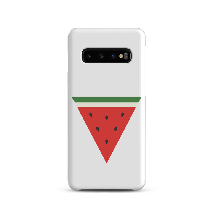 Triangle Watermelon - Snap Case for Samsung®, Samsung Matte Samsung Galaxy S10