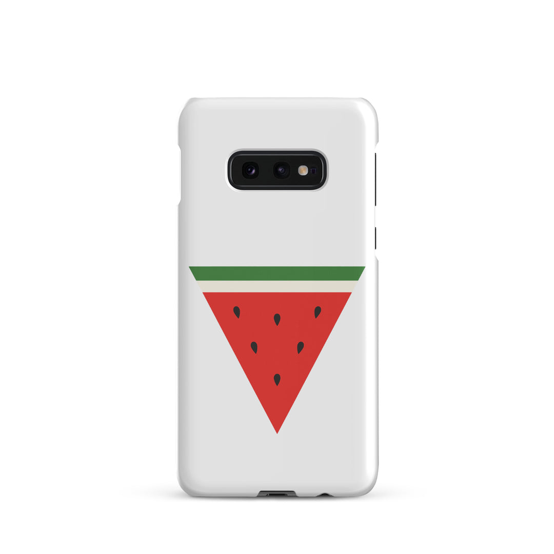 Triangle Watermelon - Snap Case for Samsung®, Samsung Matte Samsung Galaxy S10e