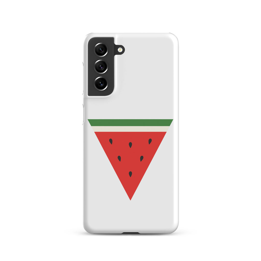 Triangle Watermelon - Snap Case for Samsung®, Samsung Matte Samsung Galaxy S21