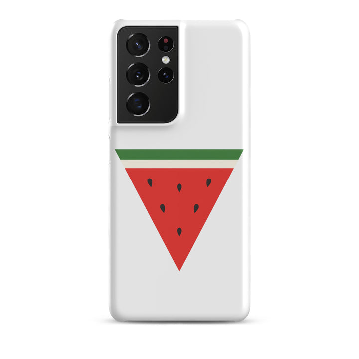 Triangle Watermelon - Snap Case for Samsung®, Samsung Matte Samsung Galaxy S21 Ultra