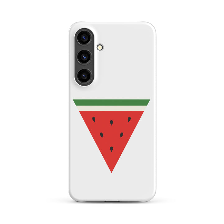 Triangle Watermelon - Snap Case for Samsung®, Samsung Matte Samsung Galaxy S24 Plus