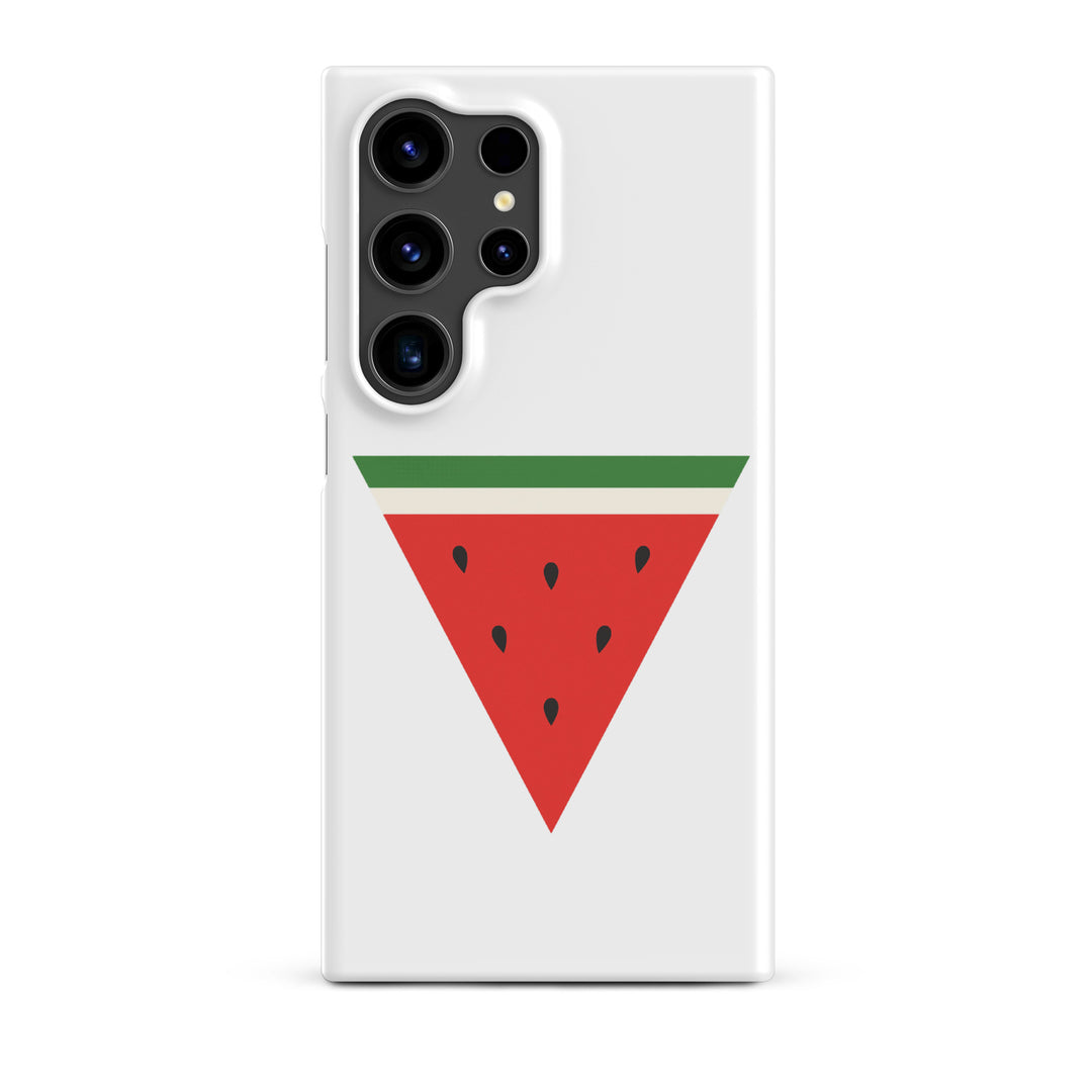 Triangle Watermelon - Snap Case for Samsung®, Samsung Matte Samsung Galaxy S24 Ultra