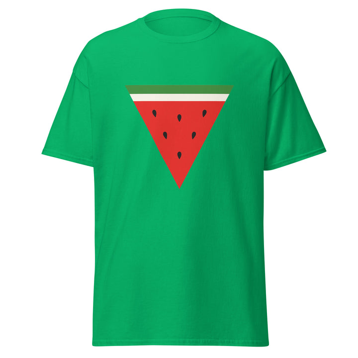 Triangle Watermelon - Men’s Classic Tee, Irish Green